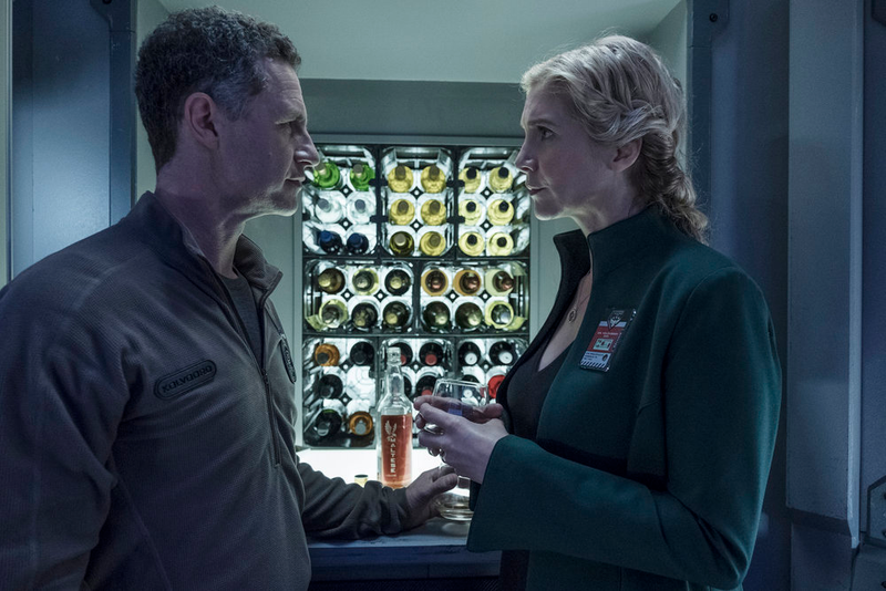 Anna’s just as intense in space as she is back on Earth.